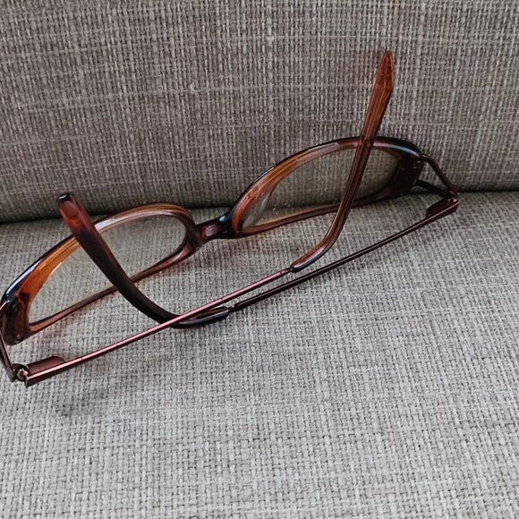 Anne Klein Women Glasses/Eyeglasses Frame Brown AK8039 49[]15 135 - Picture 9 of 12